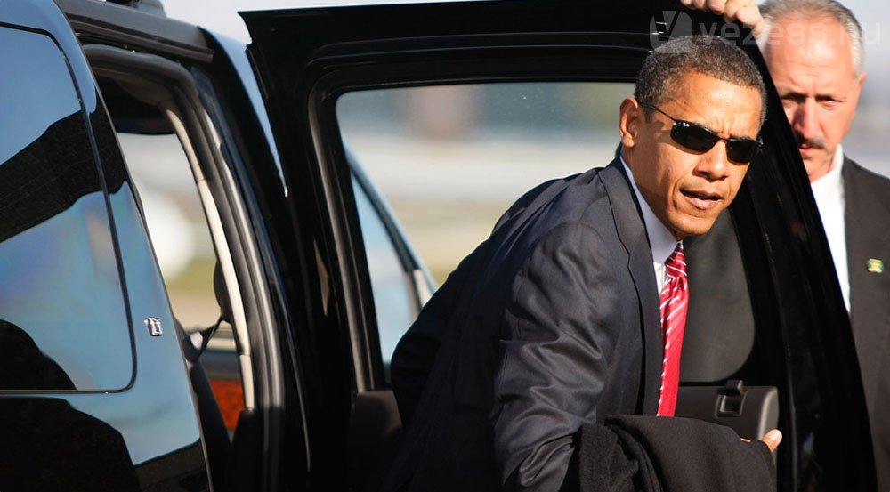 Obama terepjáróval jár