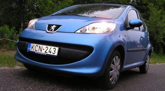 Teszt: Peugeot 107