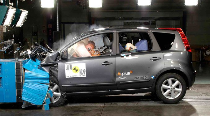 Súlyos hibák az EuroNCAP törésteszten