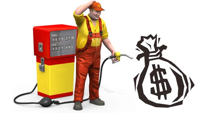 Kaszálnak az üzemanyagon