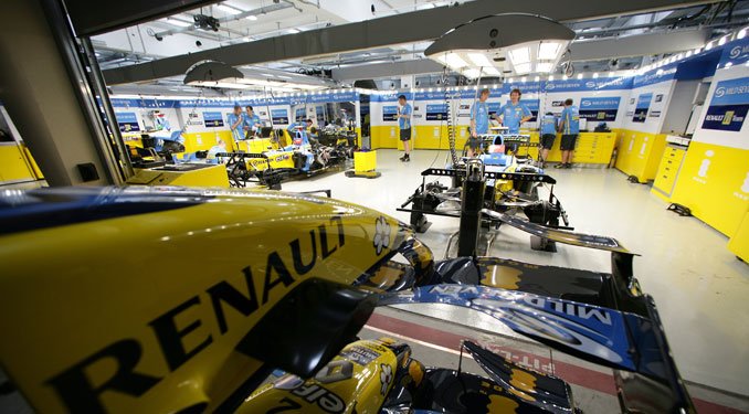 Tiltott eszköz az F1-es Renault-n 7