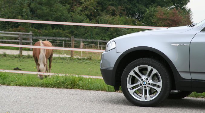 Vezettük: BMW X3 2006 10