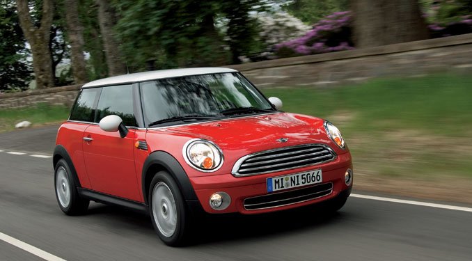 Francia szív a MINI-ben