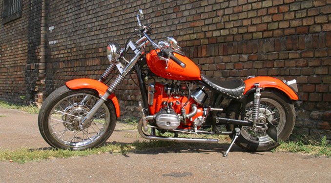 Harley-chopper orosz alapból 10