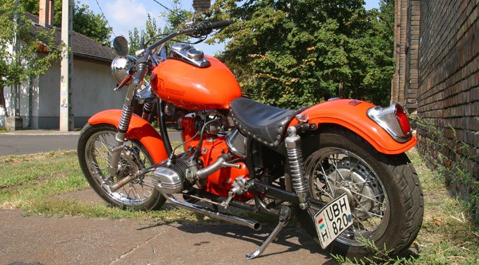 Harley-chopper orosz alapból 15