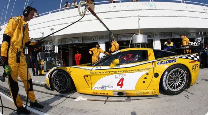 Egy Corvette volt a mezőnyben, második lett