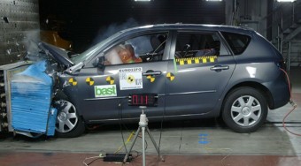 Lepontozott Mazda 3-as