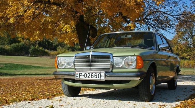 Csak a lemezek öregszenek, a mechanika szinte örök a W 123-ban