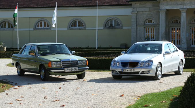 Mercedes E320 és W123 35