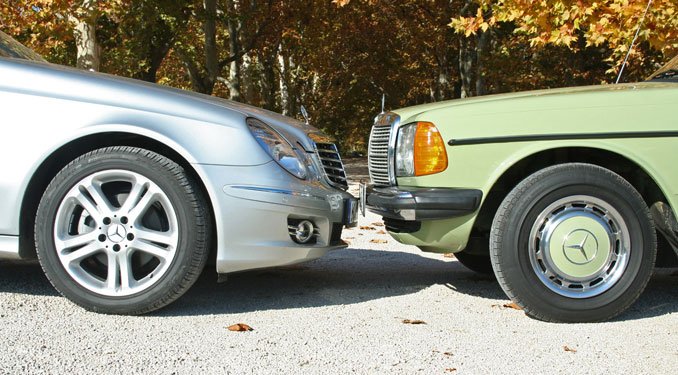 Mercedes E320 és W123 62