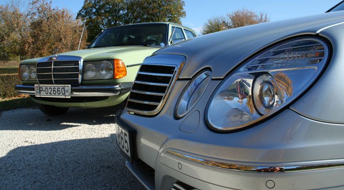 Mercedes E320 és W123 66