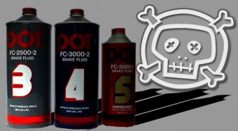 Lesből támadó fékfolyadék