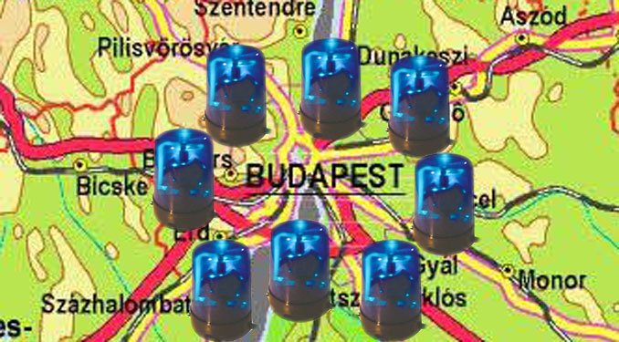 Útzár a főváros körül