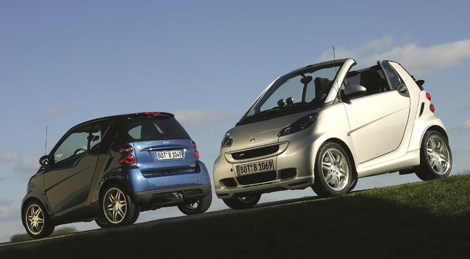 Brabus smart, fortwo atlétában