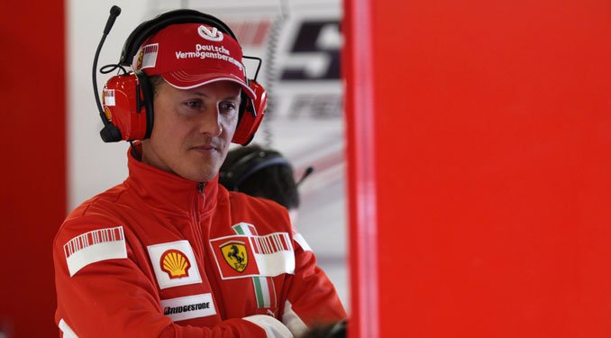 Schumacher a helyszínen figyelte a csapat munkáját