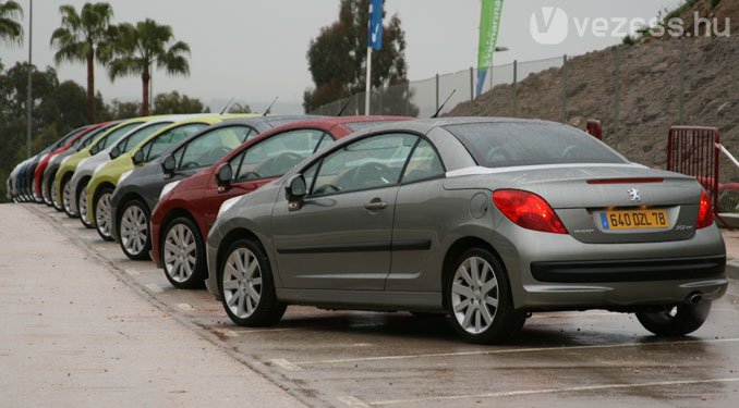 Vezettük: Peugeot 207 CC 15