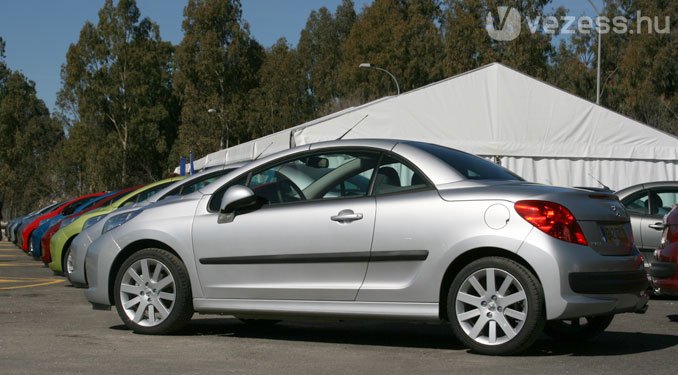 Vezettük: Peugeot 207 CC 54