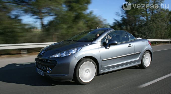 Vezettük: Peugeot 207 CC 57