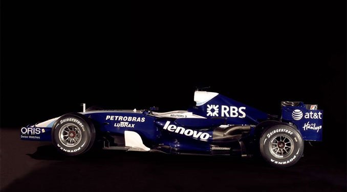 2007-től Toyota motor dolgozik a Williams versenyautójában