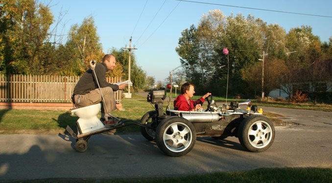 Veszélyes mobil-WC teszt! 18