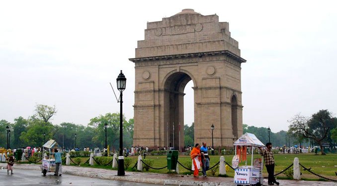 A helyszín az India Kapu környékén lenne