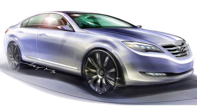 Luxusautó Dél-Koreából