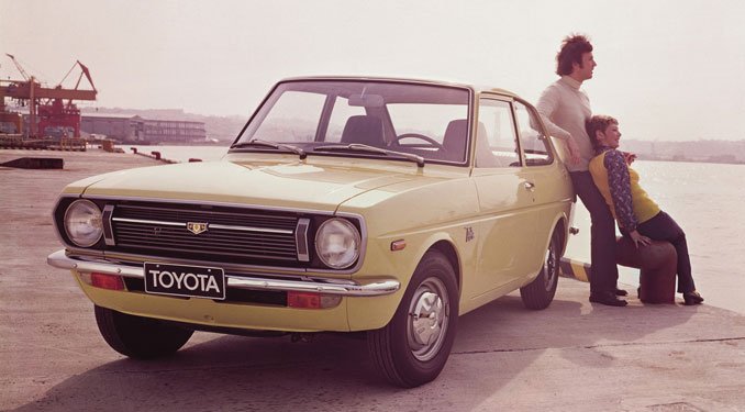 Egy Toyota Publica 1969-ből