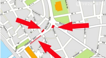 Útlezárások Pesten is