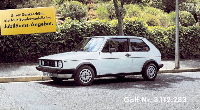 1974-ben készült az első Golf