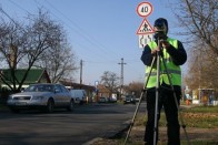 Újabb sebességmérők az utak mellett 57