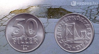 50 fillér útfelújításra