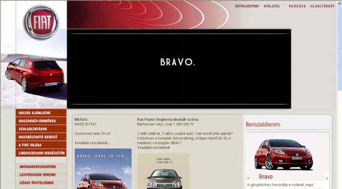Gyenge a FIAT oldala