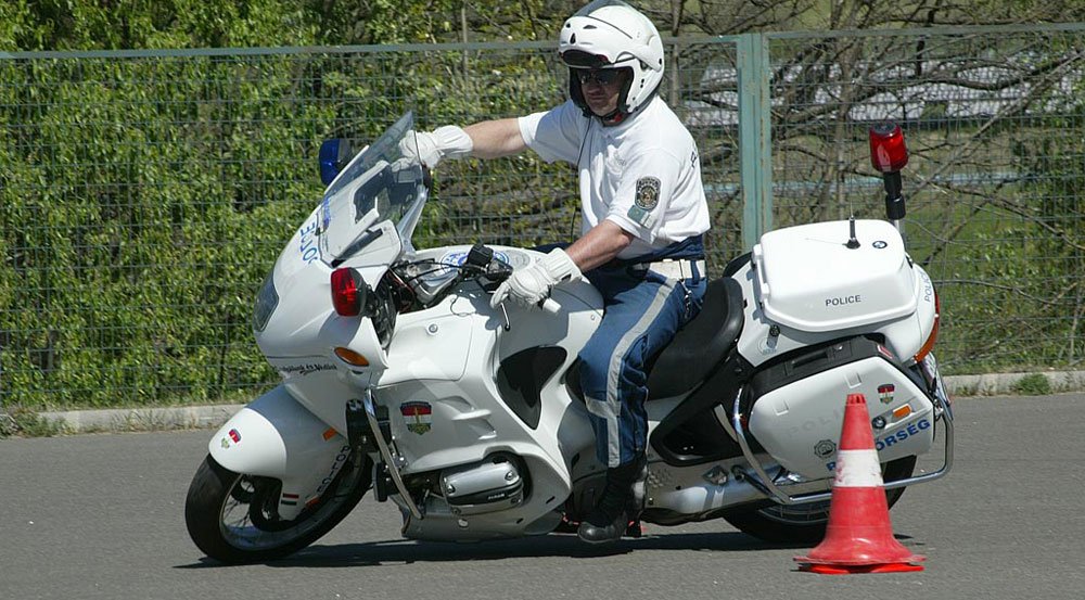 Motoros rendőrök a Hungaroringen 7