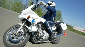 Motoros rendőrök a Hungaroringen