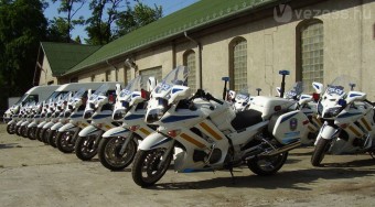 Kamerás motorok rendőröknek