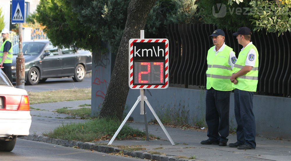 Razzia a gyorshajtók ellen 54