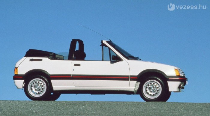 Kabriók, olcsón 8 | Vezess Meg kell zabálni, és három kilótól miénk a 205 CT