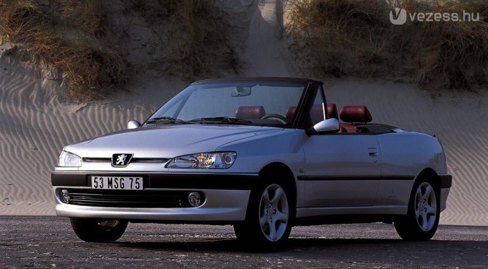 Kabriók, olcsón 11 | Vezess Egymillió körül rálelhetünk egy szép 306-ra