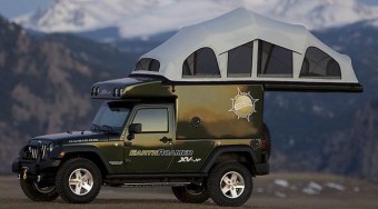 Jeep Rubicon franciaággyal