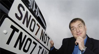 Bevonták a taknyos rendszámokat