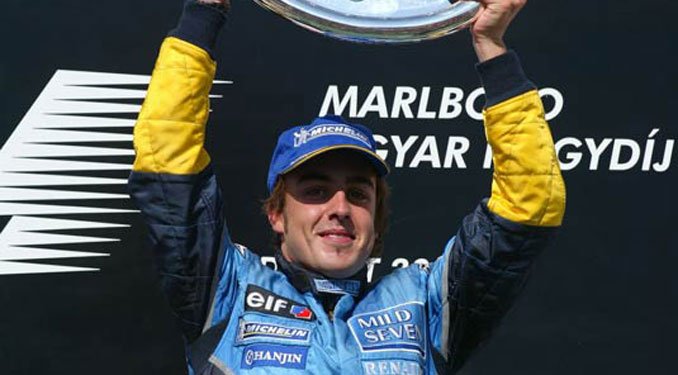 Fernando Alonso első futamgyőzelme, 2003