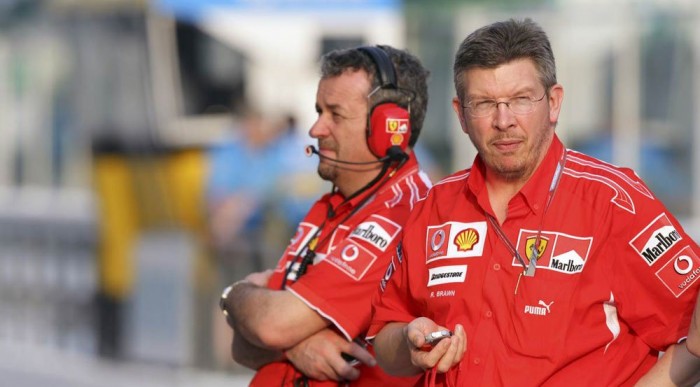 Brawn csak a Ferrarinál kopogtat 6 | Vezess Stepney és Brawn barátok