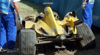 Balesetek a Hungaroringen - videók!