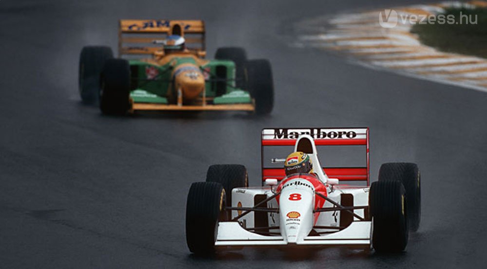 Schumacher és Senna