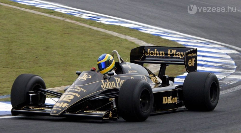 Senna 1987-ig pörgette a Lotus Hondát