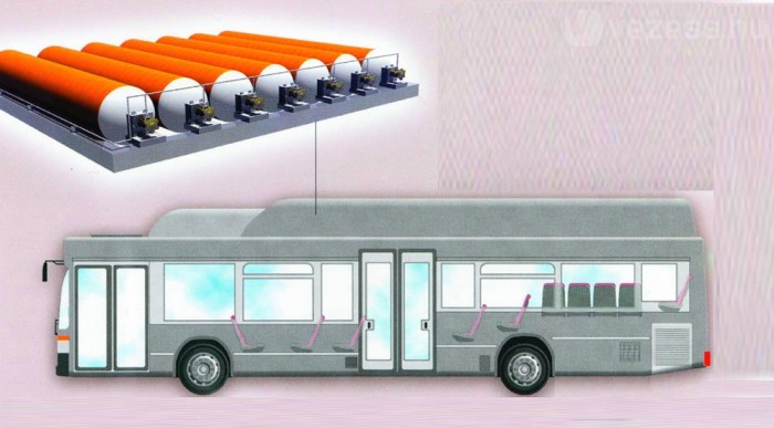 A tartályok a tetőre kerülnek