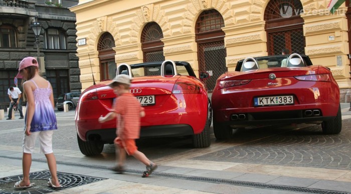 Az Audi 10,4, a Spider 9,8 milliótól kapható