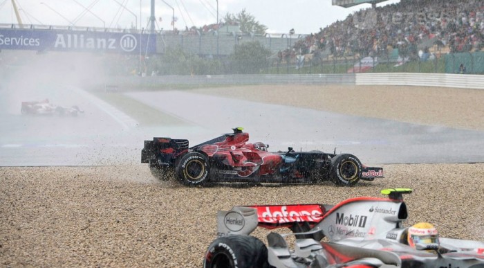 Utolsó megmozdulása az F1-ben
