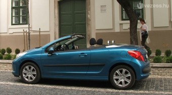 Teszt: Peugeot 207 CC 1,6