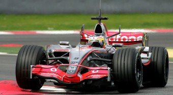 A McLaren tarolt Monzában